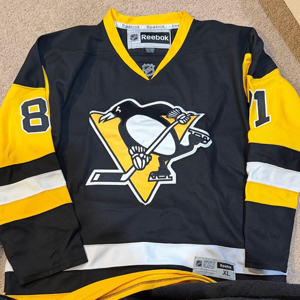 Reebok Pittsburgh Penguins Hockey Jersey Phil Kessel